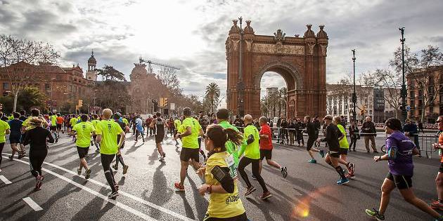 Barcelona marathon